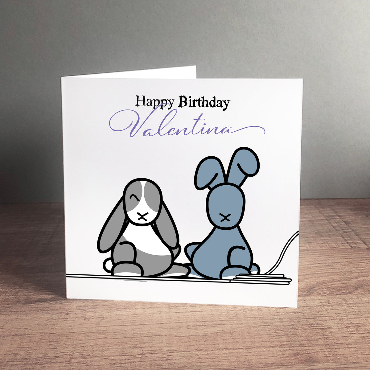 Birthday card - New Spicy Hay