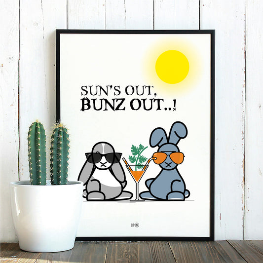 Poster - Suns Out, Bunz Out..!